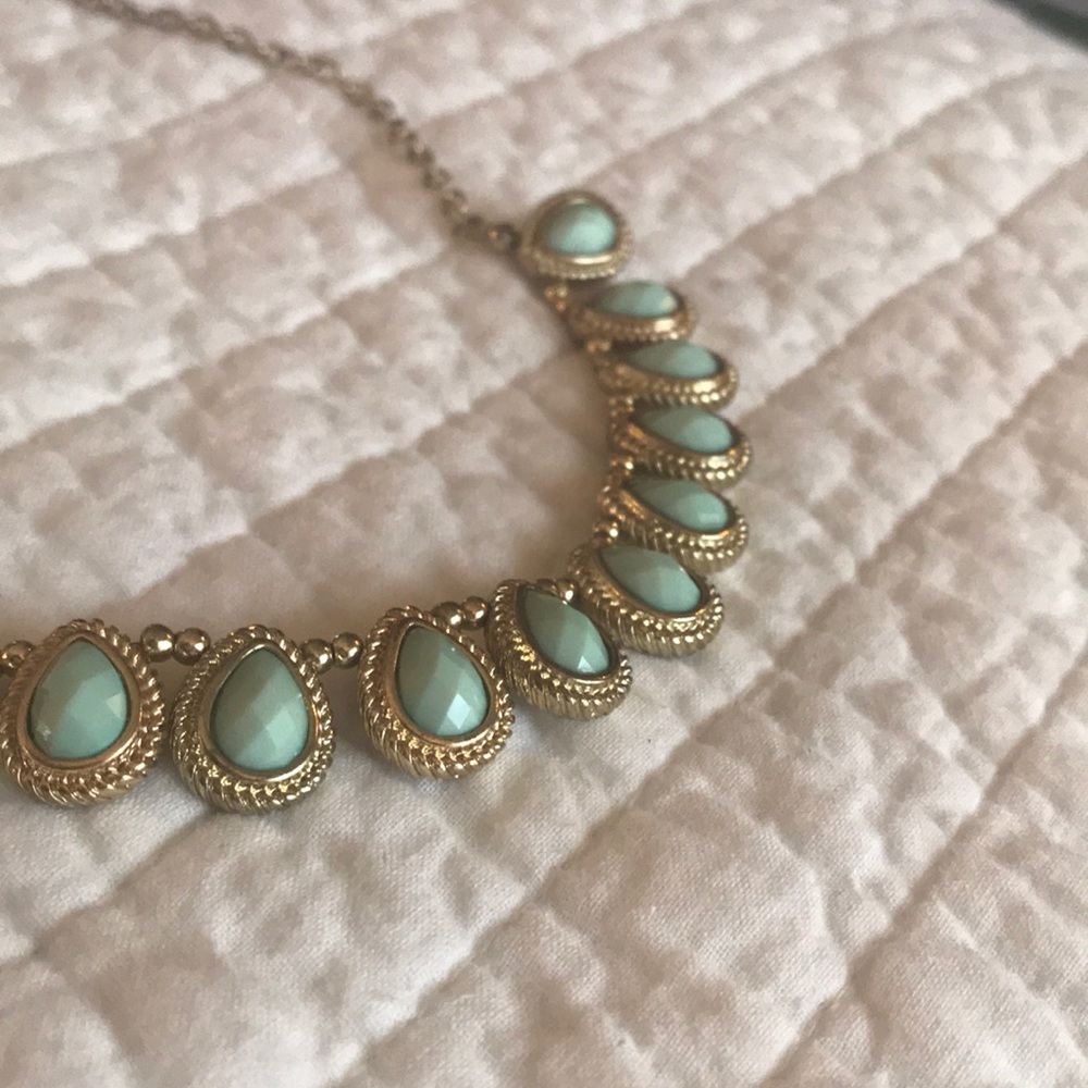 Francesca’s Mint Necklace